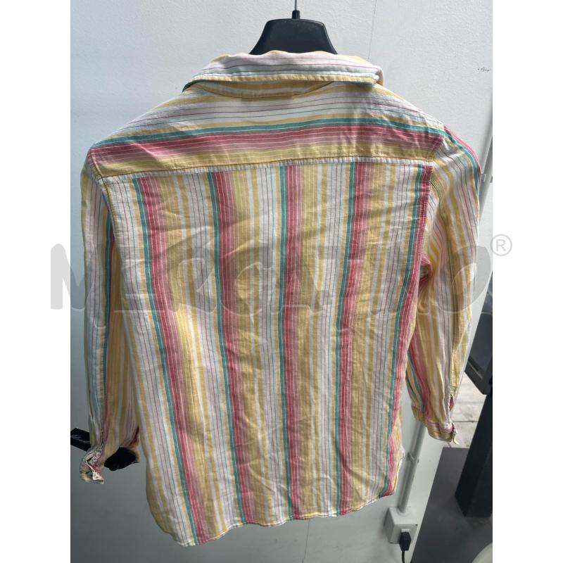 CAMICIA DONNA WOOLRICH GIALLA ROSA AZZURRA | Mercatino dell'Usato Montesilvano 4