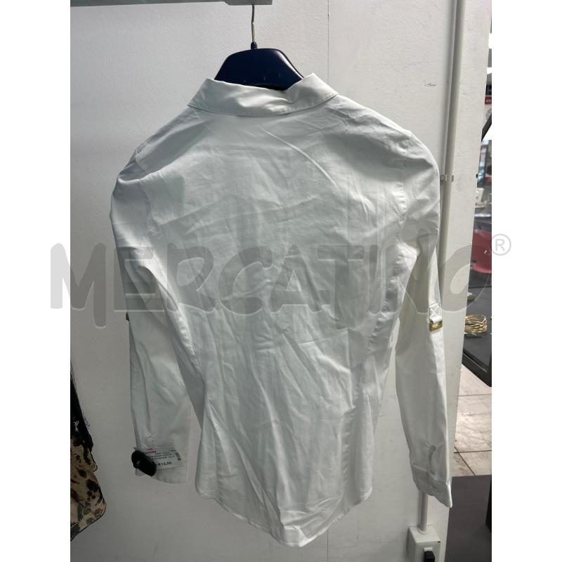 CAMICIA DONNA ZARA BIANCA BOTTONI DORATI | Mercatino dell'Usato Montesilvano 3