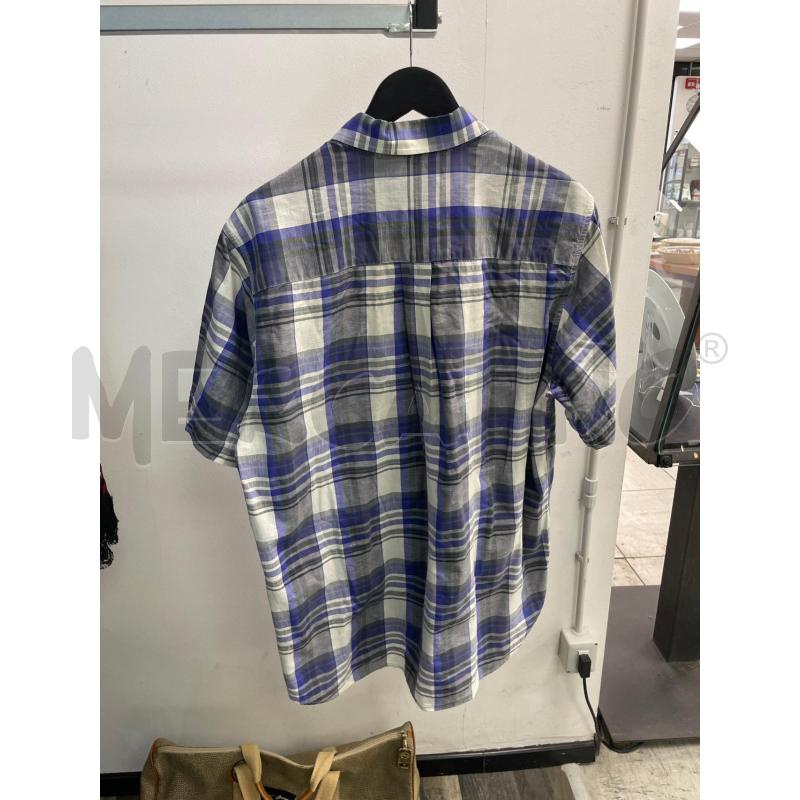 CAMICIA UOMO BURBERRYS OF LONDON BIANCA QUADRETTATA VIOLA GRIGIA | Mercatino dell'Usato Montesilvano 3