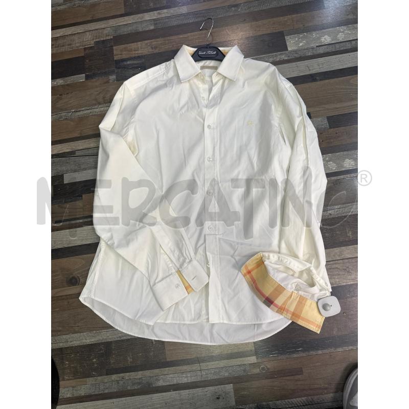 CAMICIA UOMO BURBERRY BRIT BIANCA | Mercatino dell'Usato Montesilvano 2