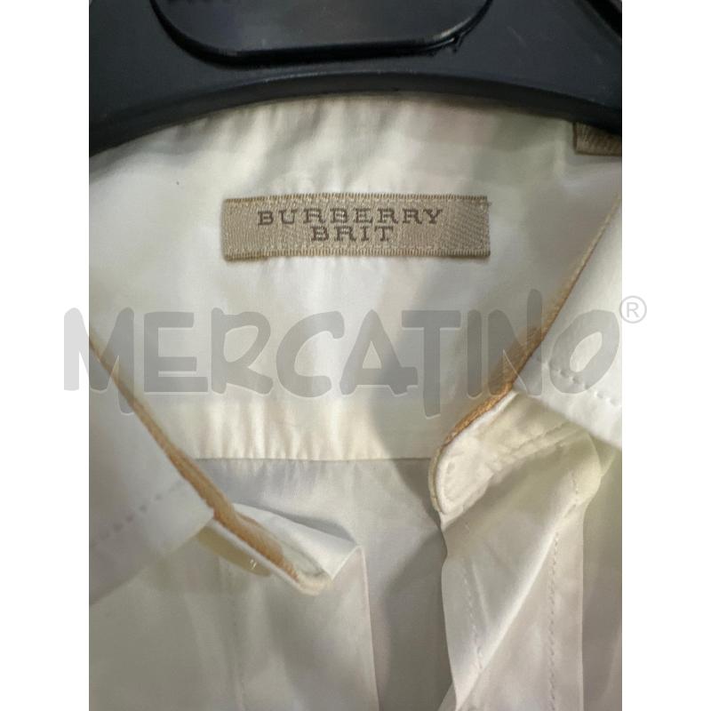 CAMICIA UOMO BURBERRY BRIT BIANCA | Mercatino dell'Usato Montesilvano 3