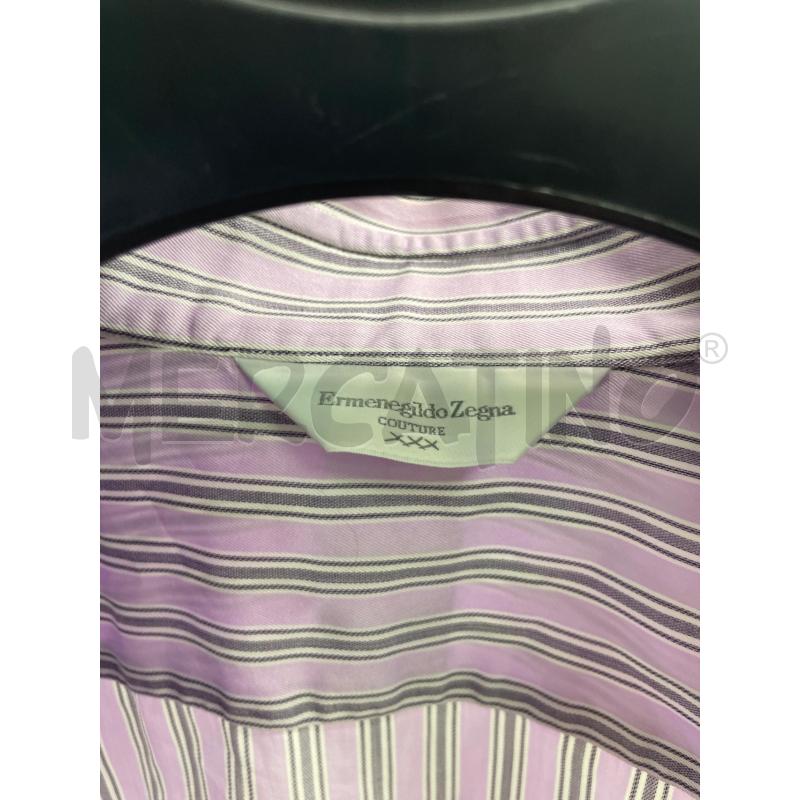 CAMICIA UOMO ERMENEGILDO ZEGNA ROSA RIGA GRIGIO TG 42 | Mercatino dell'Usato Montesilvano 2