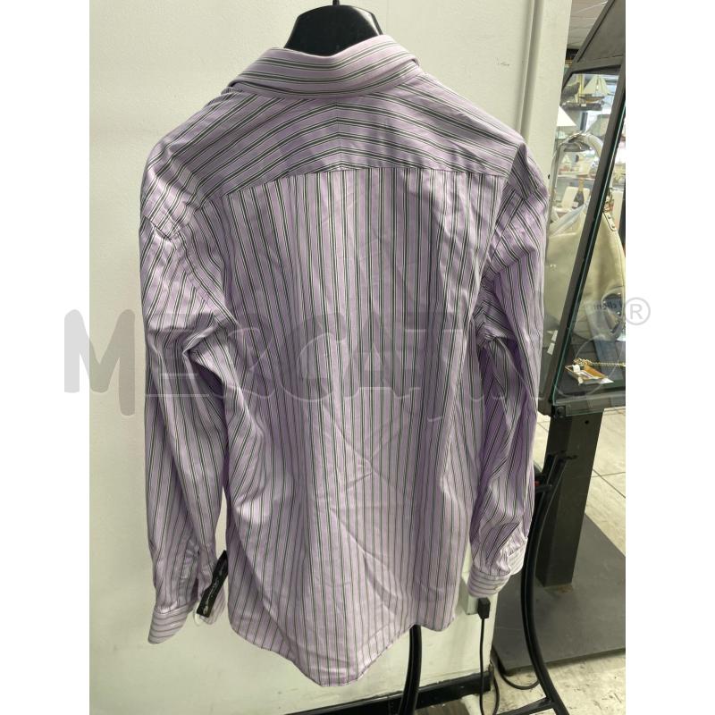 CAMICIA UOMO ERMENEGILDO ZEGNA ROSA RIGA GRIGIO TG 42 | Mercatino dell'Usato Montesilvano 3
