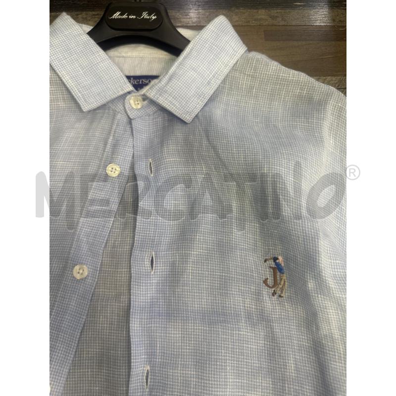 CAMICIA UOMO JECKERSON AZZURRA BIANCA  | Mercatino dell'Usato Montesilvano 2