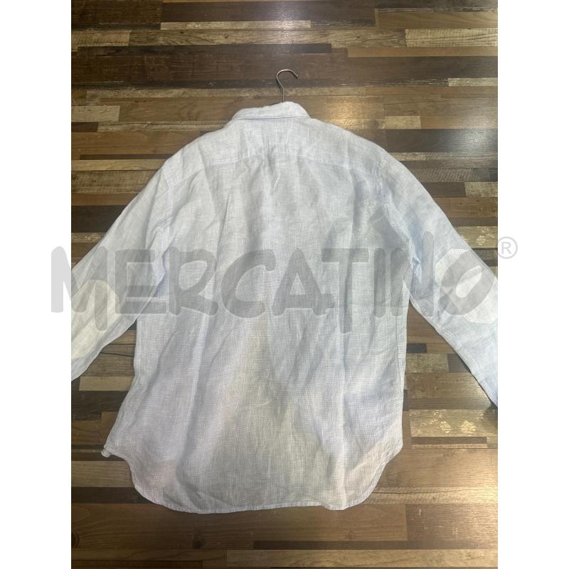 CAMICIA UOMO JECKERSON AZZURRA BIANCA  | Mercatino dell'Usato Montesilvano 4