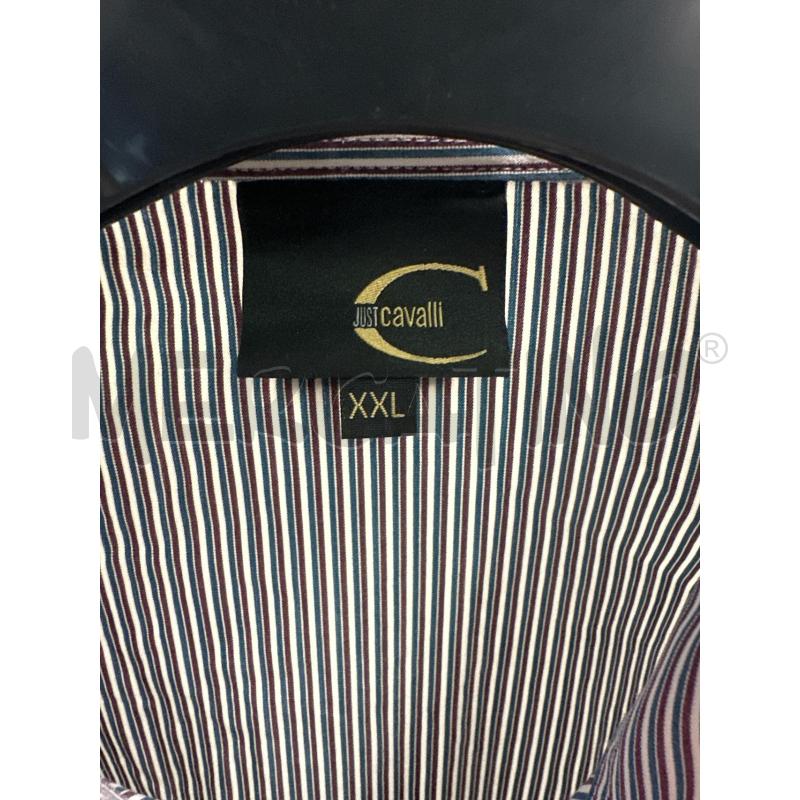 CAMICIA UOMO JUST CAVALLI MANICA CORTA RIGHINE | Mercatino dell'Usato Montesilvano 2
