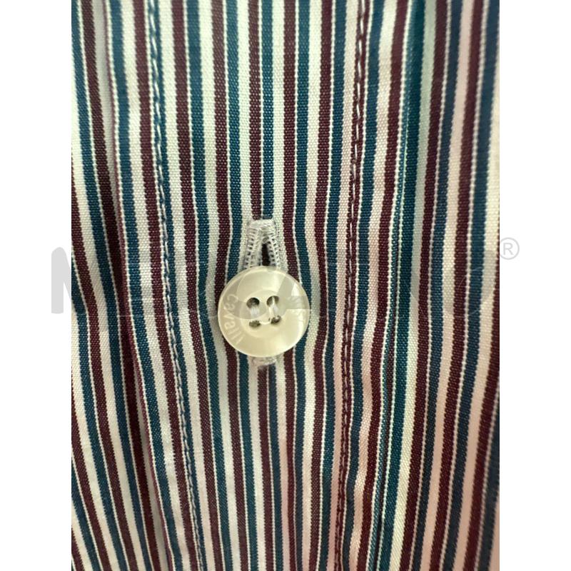 CAMICIA UOMO JUST CAVALLI MANICA CORTA RIGHINE | Mercatino dell'Usato Montesilvano 3
