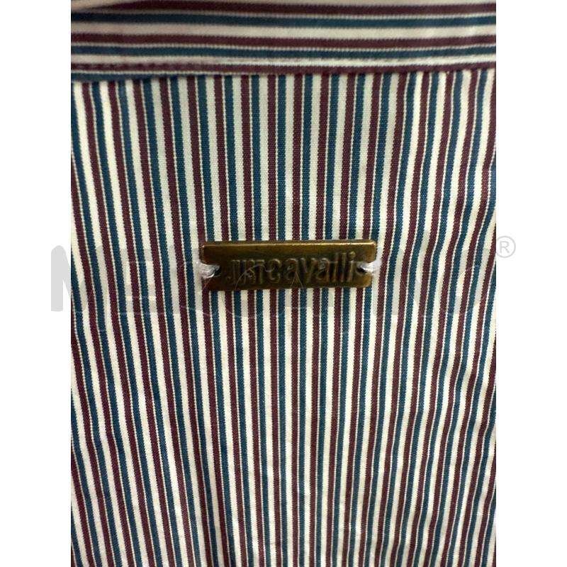 CAMICIA UOMO JUST CAVALLI MANICA CORTA RIGHINE | Mercatino dell'Usato Montesilvano 5