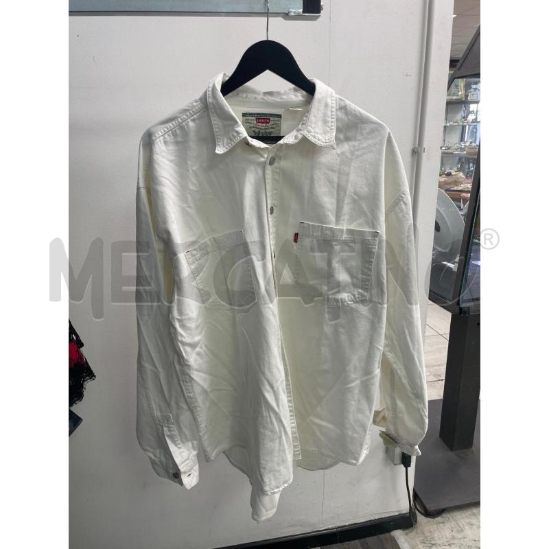 CAMICIA UOMO LEVIS BIANCA JEANS  | Mercatino dell'Usato Montesilvano 1