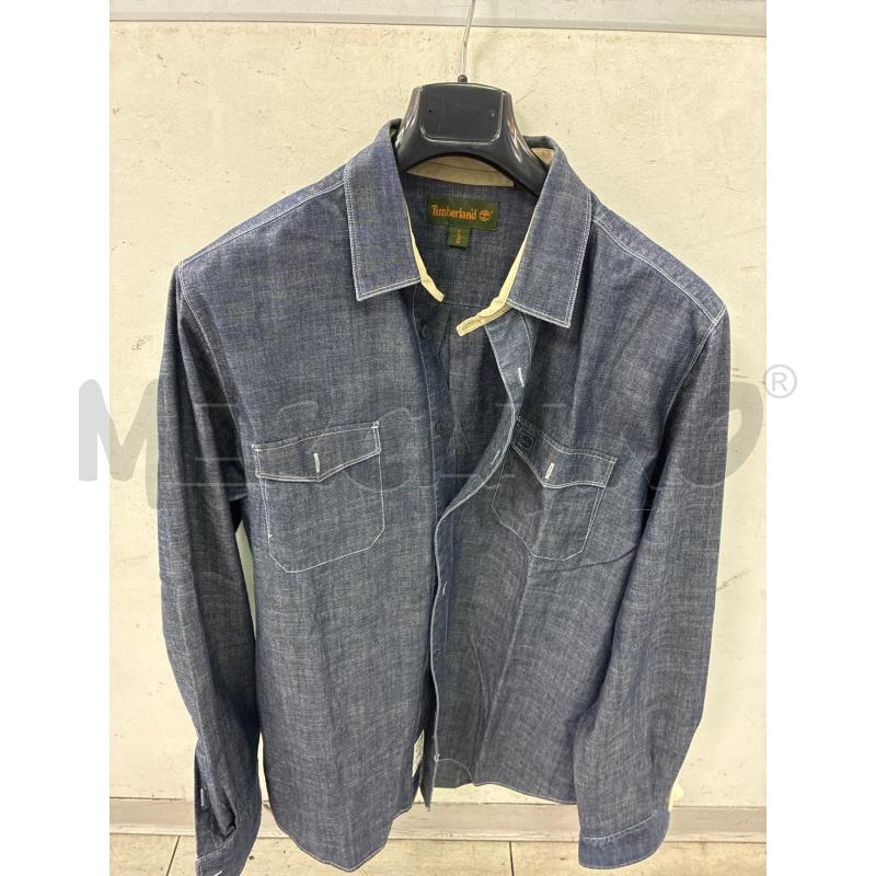 CAMICIA UOMO TIMBERLAND BLU TIPO DENIM COTONE | Mercatino dell'Usato Montesilvano 2