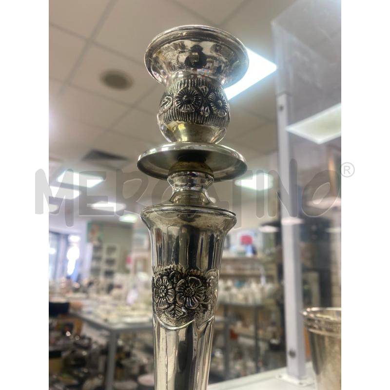 CANDELIERI COPPIA METALLO | Mercatino dell'Usato Montesilvano 3