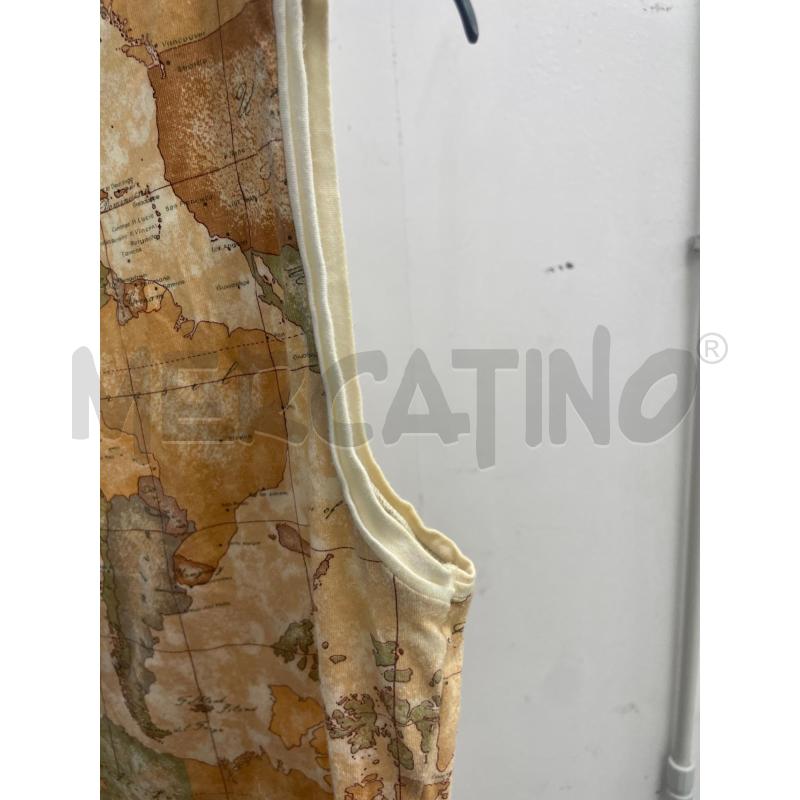 CANOTTA DONNA 1A CLASSE ARANCIO BIANCA FANTASIA GEO | Mercatino dell'Usato Montesilvano 3