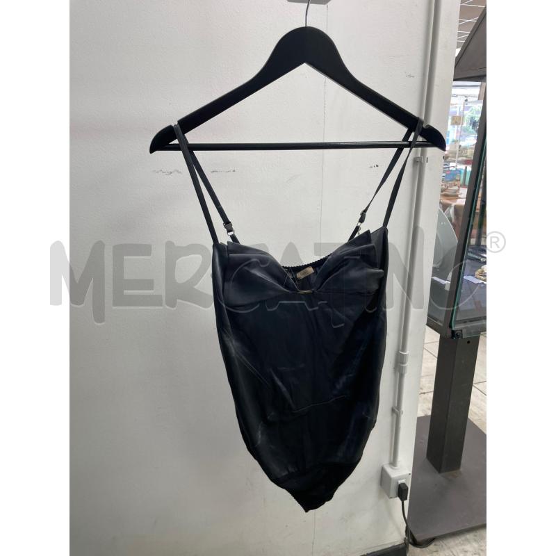 CANOTTA DONNA BETTY BLUE GRIGIA NERA BODY  | Mercatino dell'Usato Montesilvano 1