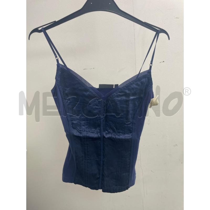 CANOTTA DONNA BLU MEXX  | Mercatino dell'Usato Montesilvano 1