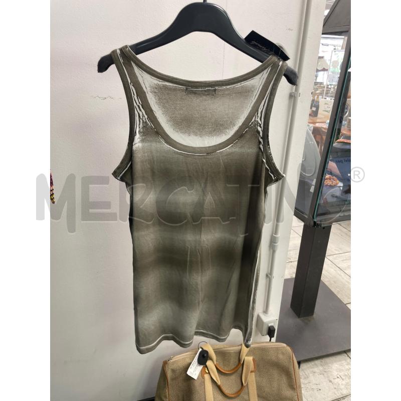 CANOTTA DONNA D.EXTERIOR GRIGIO BIANCA EFFETTO MACCHIATO | Mercatino dell'Usato Montesilvano 3