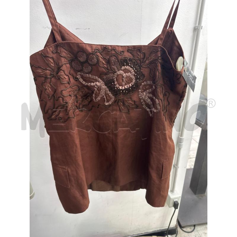 CANOTTA DONNA GIACCA MAX MARA LINO MARRO TG 46 | Mercatino dell'Usato Montesilvano 3