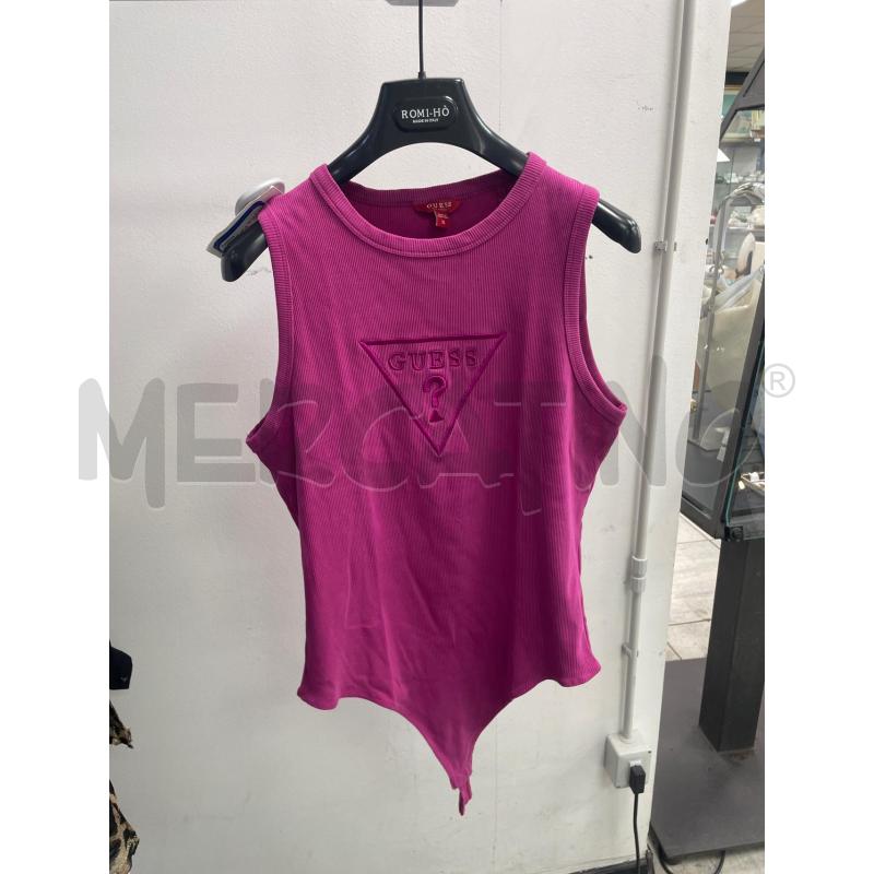 CANOTTA DONNA GUESS FUKSIA BODY  | Mercatino dell'Usato Montesilvano 1