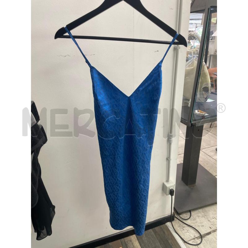 CANOTTA DONNA VICTORIA SECRET BLU LOGATA | Mercatino dell'Usato Montesilvano 1
