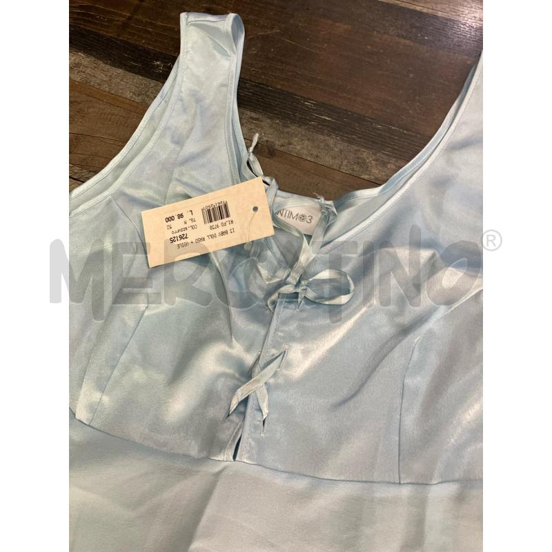 CANOTTA DONNA + SLIP CELESTE TG M | Mercatino dell'Usato Montesilvano 2