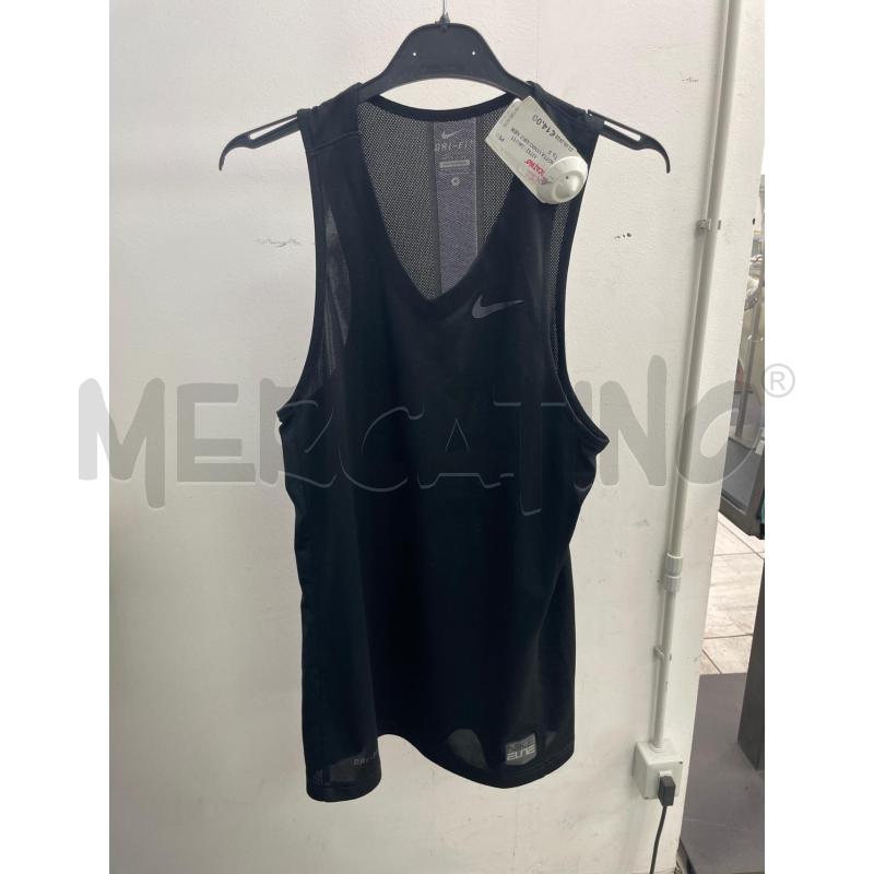 CANOTTA UOMO NIKE NERO  | Mercatino dell'Usato Montesilvano 1