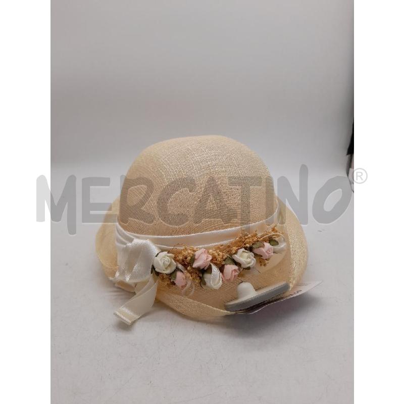 CAPPELLINO DONNA IMPAGLIATO MROSELLINE ROSA | Mercatino dell'Usato Montesilvano 1