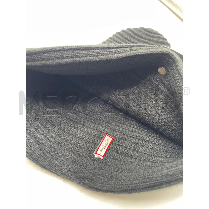CAPPELLO DONNA MAX & CO NERO A PUNTA RIGHE | Mercatino dell'Usato Montesilvano 2