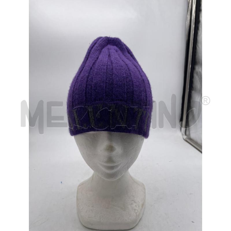 CAPPELLO DONNA VIOLA VALNTINO SCRITTA GRIGIA | Mercatino dell'Usato Montesilvano 1