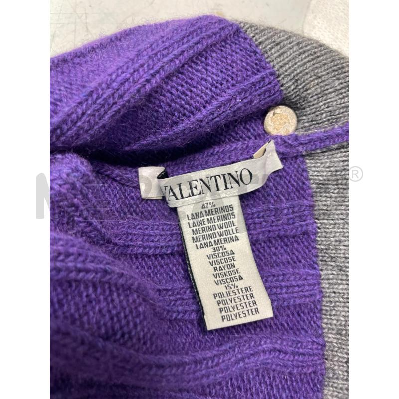 CAPPELLO DONNA VIOLA VALNTINO SCRITTA GRIGIA | Mercatino dell'Usato Montesilvano 3