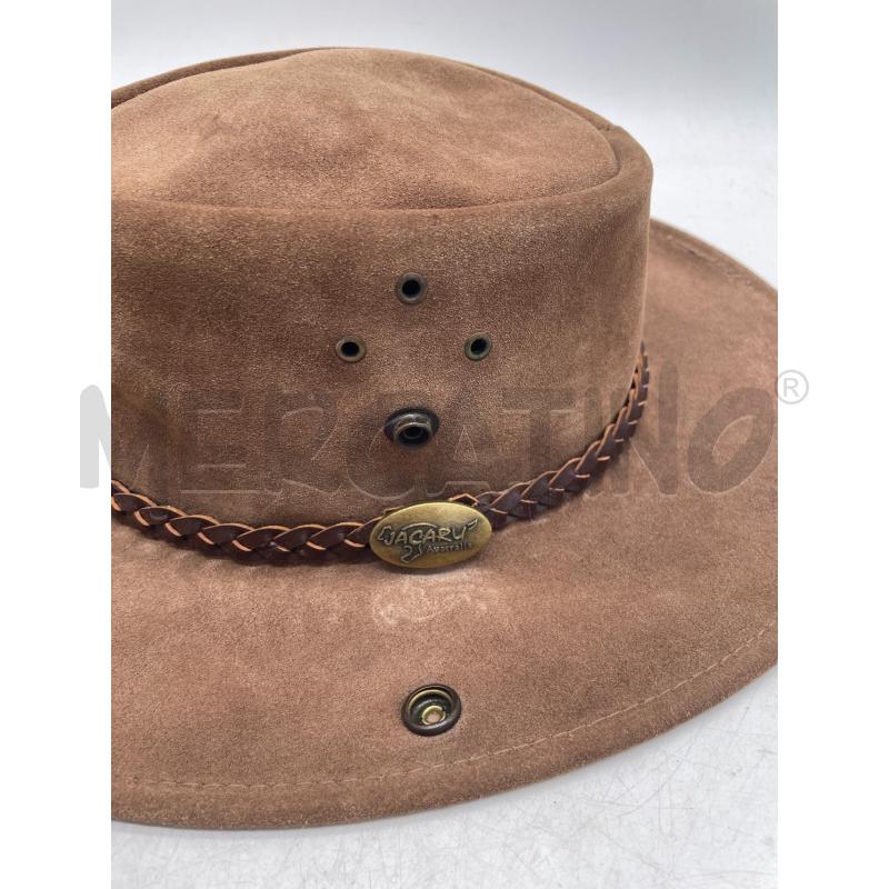 CAPPELLO UOMO JACARU AUSTRALIA MARRO  | Mercatino dell'Usato Montesilvano 3