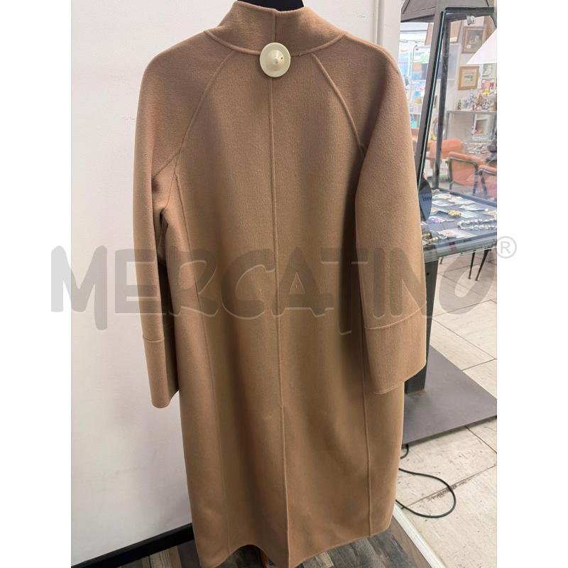 CAPPOTTO DONNA BEIGE LUNGO SMARCHIATO LANA | Mercatino dell'Usato Montesilvano 2