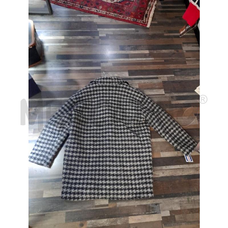 CAPPOTTO DONNA GRIGIO NERO ODM  T LANA COTTA | Mercatino dell'Usato Montesilvano 3