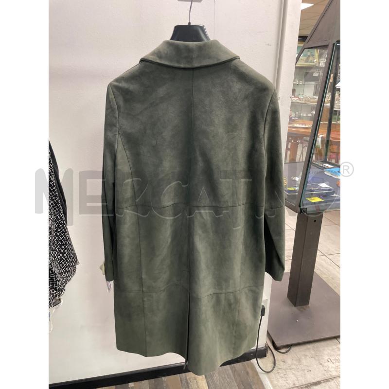 CAPPOTTO DONNA INTREND SCAMOSCIATO VERDE | Mercatino dell'Usato Montesilvano 2
