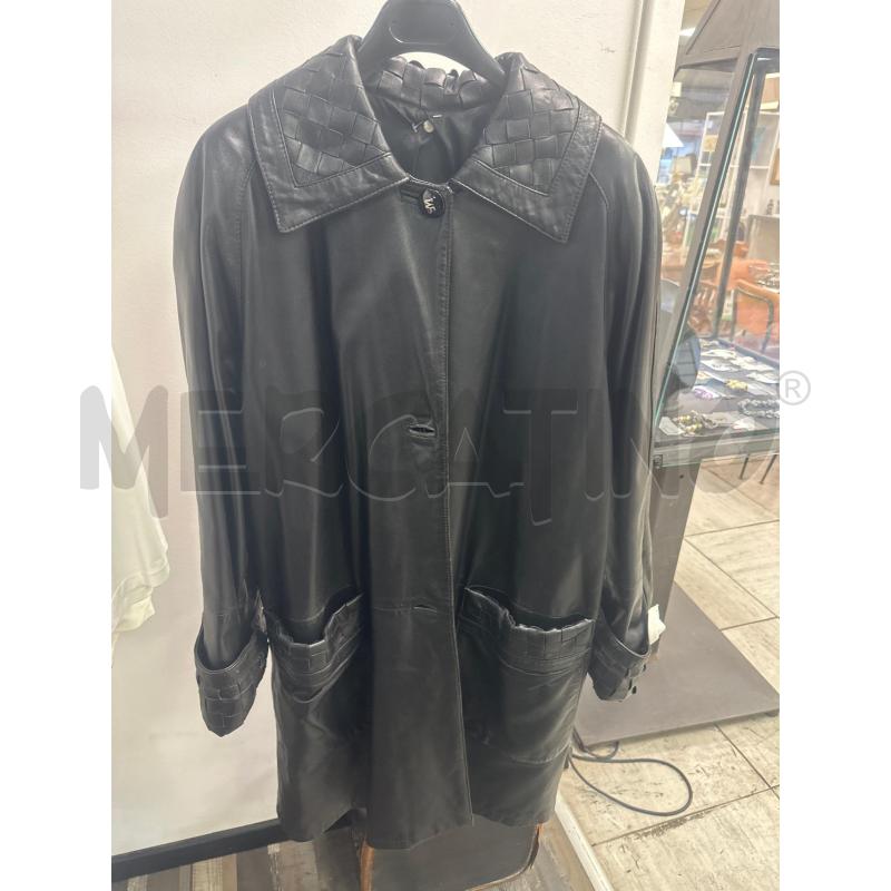 CAPPOTTO DONNA SERGIO MONNI VINTAGE NERO MANICHE TASCHE INTRECCIATE | Mercatino dell'Usato Montesilvano 1