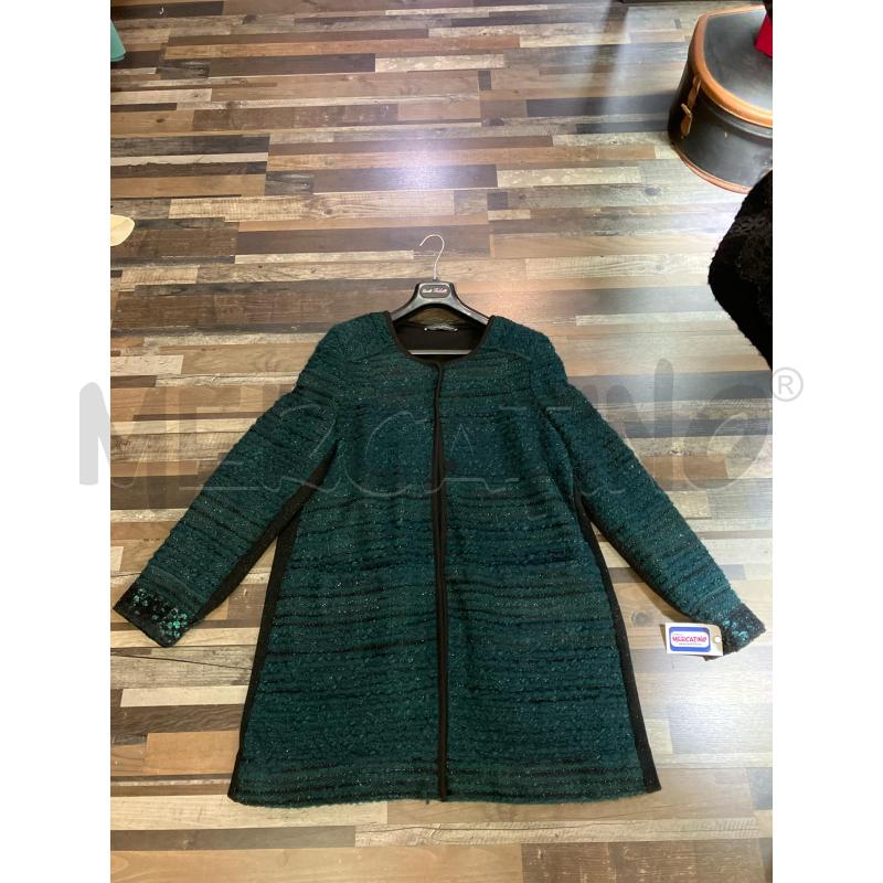 CAPPOTTO DONNA VERDE SANDRO FERRONE  | Mercatino dell'Usato Montesilvano 1