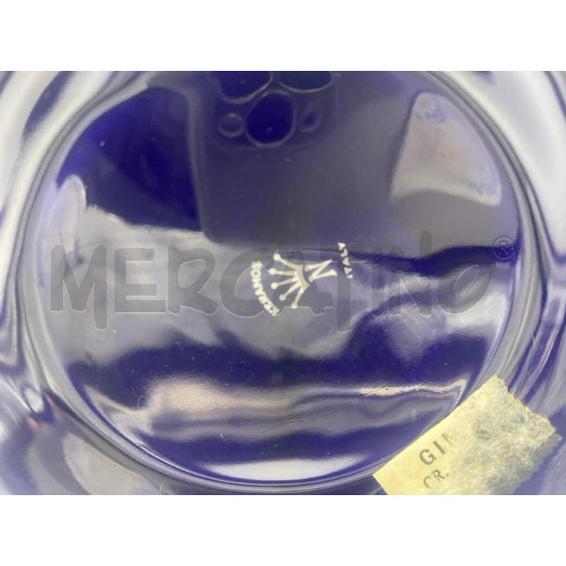 CARAFFA BLU CERAMICA ANGELI BIANCHI CM 40 | Mercatino dell'Usato Montesilvano 3