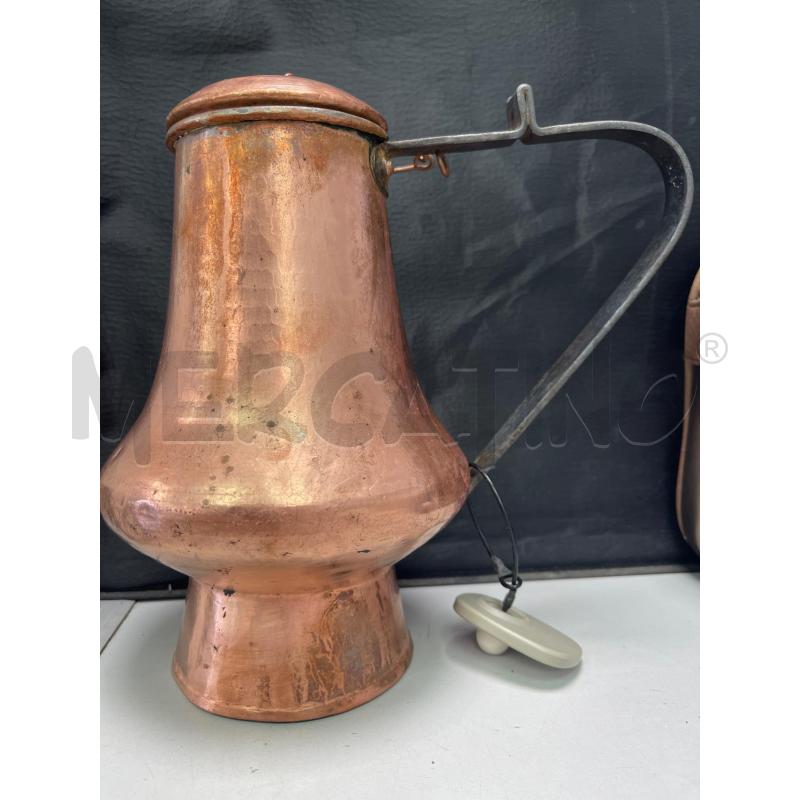 CARAFFA RAME MANICO NERO CM 22 | Mercatino dell'Usato Montesilvano 1