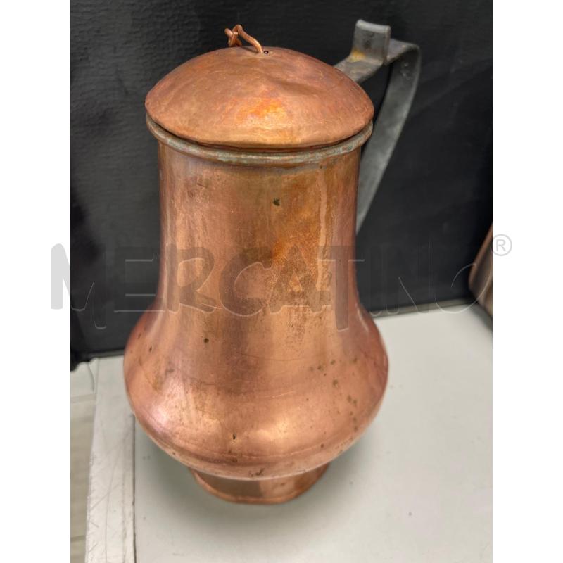 CARAFFA RAME MANICO NERO CM 22 | Mercatino dell'Usato Montesilvano 2
