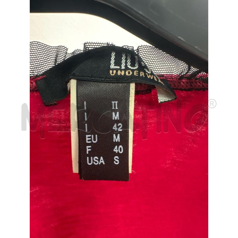 CARDIGAN DONNA LIU JO FUCSIA RICCETTI VELO NERO COLLO | Mercatino dell'Usato Montesilvano 2
