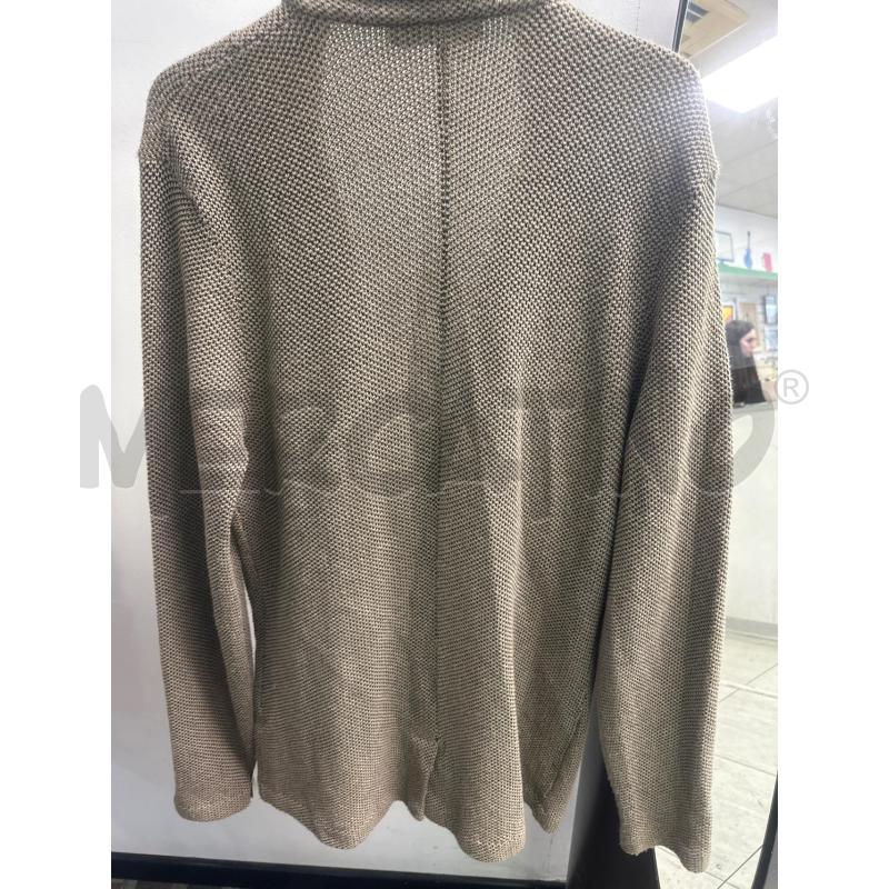 CARDIGAN UOMO CONBIPEL BEIGE MARRO 2 BOTTONI | Mercatino dell'Usato Montesilvano 2