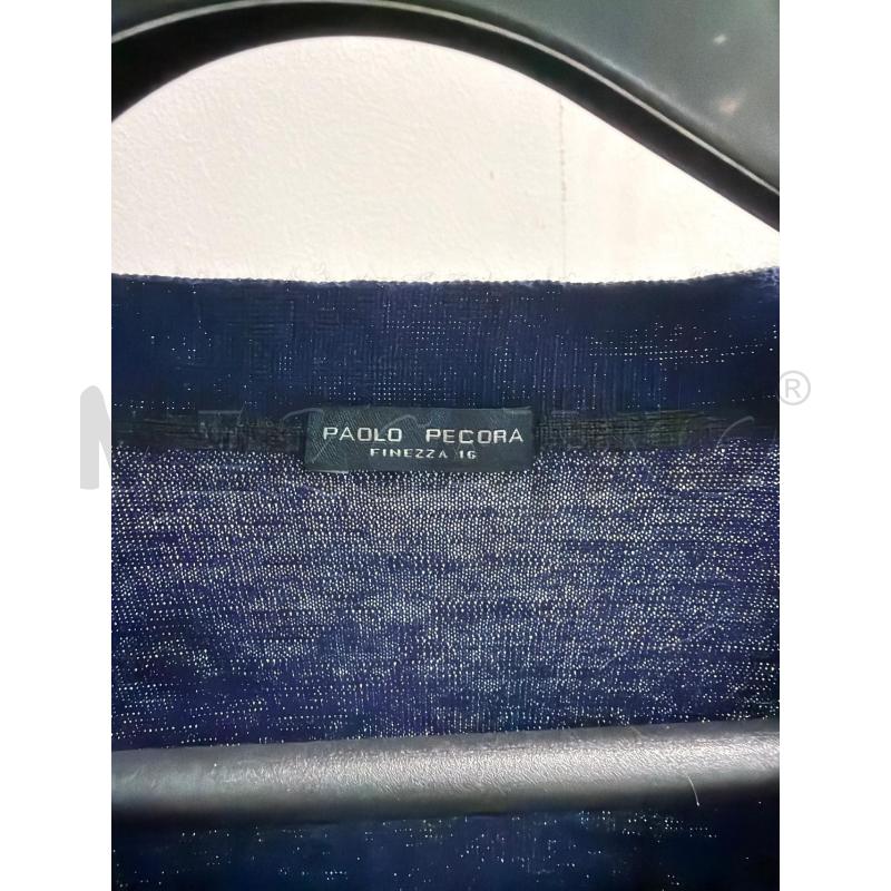 CARDIGAN UOMO PAOLO PECORA BLU  | Mercatino dell'Usato Montesilvano 2