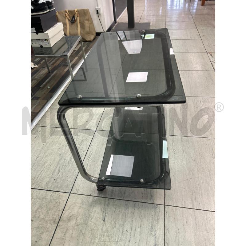 CARRELLINO PORTA TV NERO | Mercatino dell'Usato Montesilvano 2