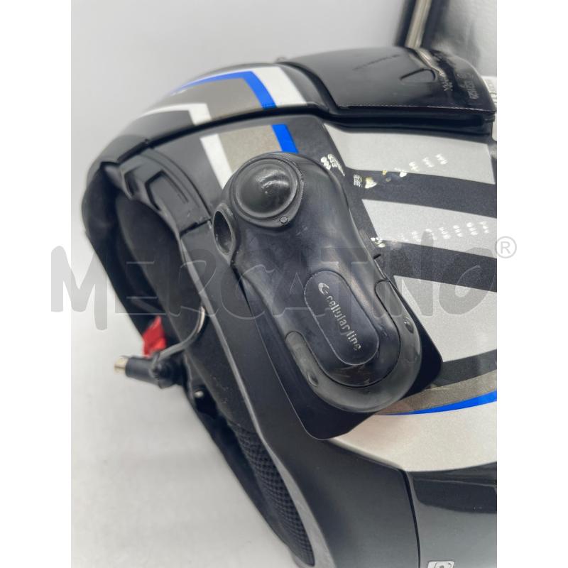 CASCO MOTO BMW NERO BLU  | Mercatino dell'Usato Montesilvano 4