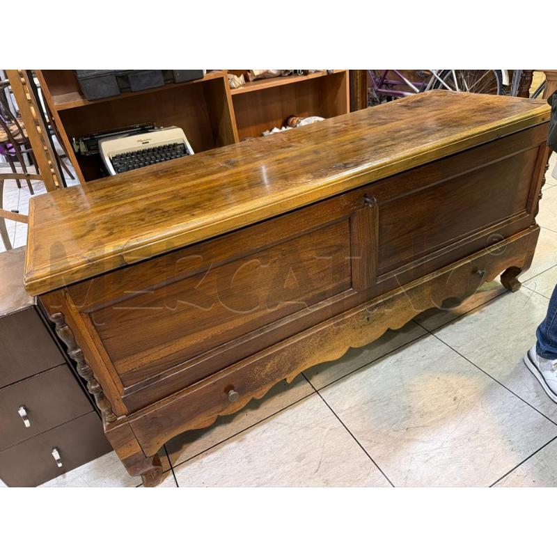 CASSAPANCA CON CASSETTO LEGNO | Mercatino dell'Usato Montesilvano 1