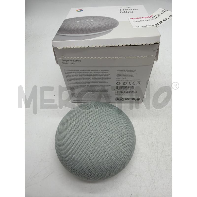 CASSA GOOGLE MINI | Mercatino dell'Usato Montesilvano 1