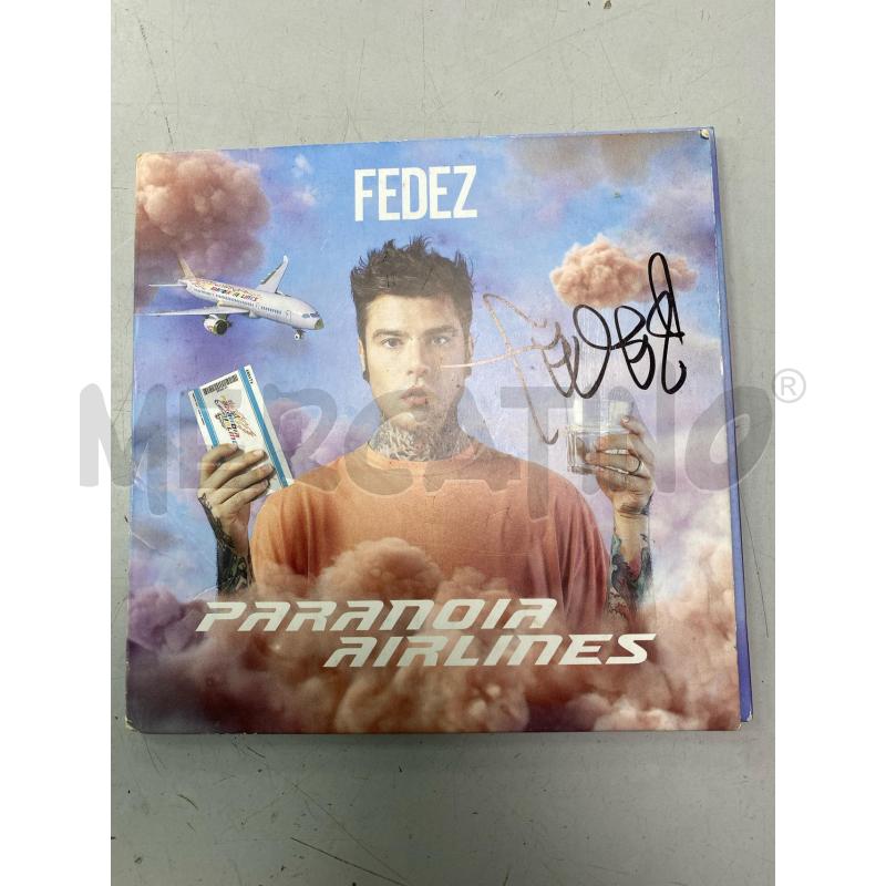 CD FEDEZ AUTOGRAFATO - PARNOIA AIRLINES | Mercatino dell'Usato Montesilvano 1