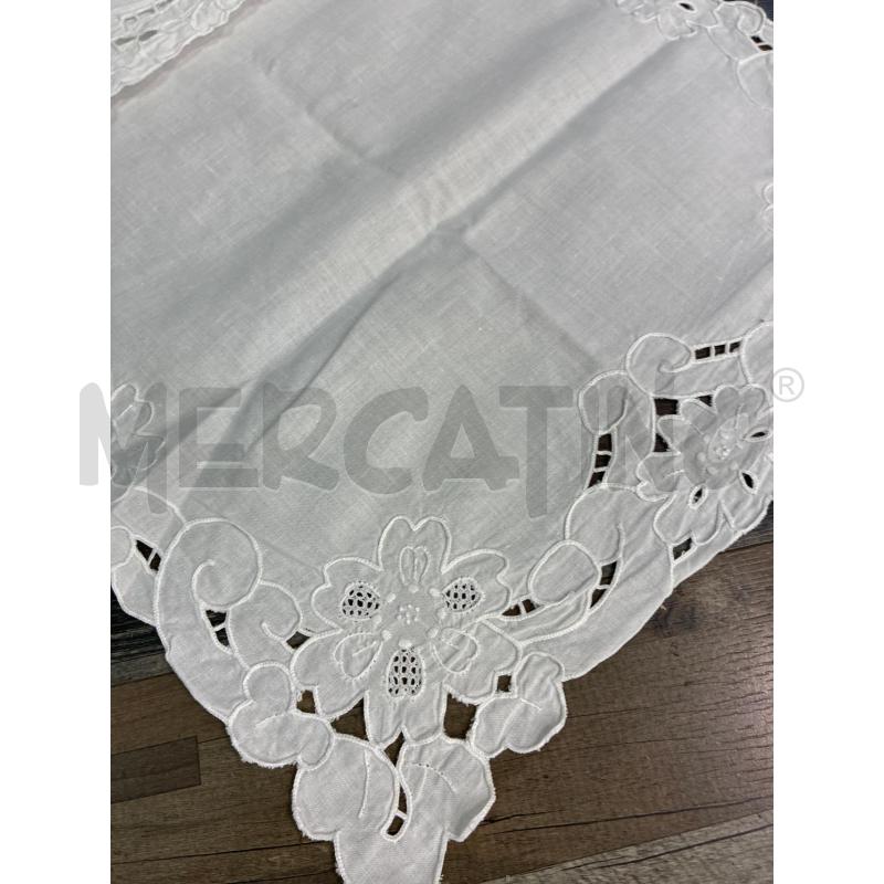 CENTRINI RETTANGOLARE BIANCO INAGLIATI N.3  | Mercatino dell'Usato Montesilvano 3