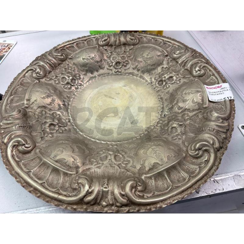 CENTROTAVOLA TAVOLA ARGENTATAO | Mercatino dell'Usato Montesilvano 1