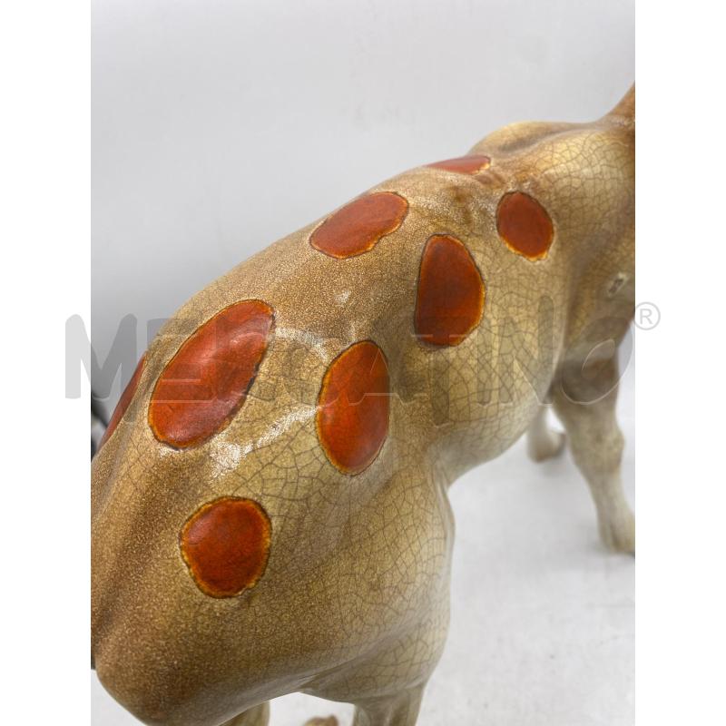 CERBIATTO CERAMICA ANNI 50 ALTO 41CM LARGO 35CM | Mercatino dell'Usato Montesilvano 3