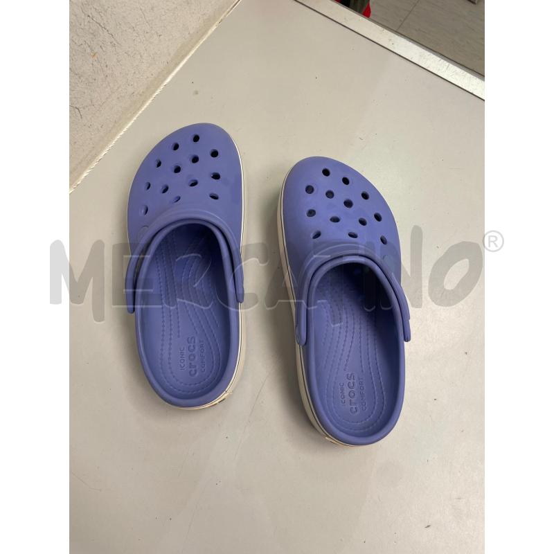 CIABATTE DONNA CROCS AZZURRE SUOLA BIANCA | Mercatino dell'Usato Montesilvano 4