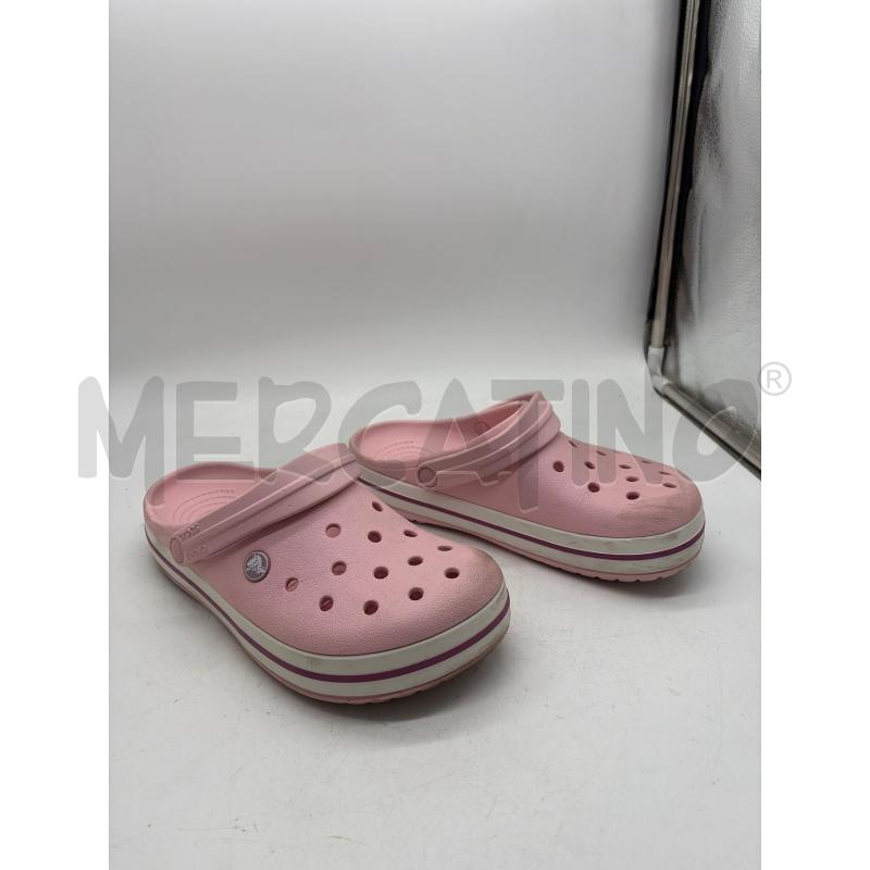CIABATTE DONNA CROCS GOMMA ROSA | Mercatino dell'Usato Montesilvano 1